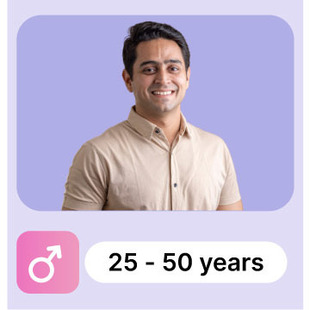 Explore Lab Tests for Men Who are aged between 25 and 50 years