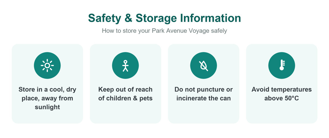 safety and storage information