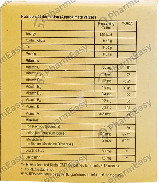 A To Z Ns Strawberry Flavour Bottle Of 15ml Drops