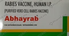 ABHAYRAB DRY VIAL OF 1 VACCINE