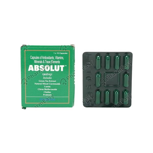 Absolut Strip Of 10 Capsules