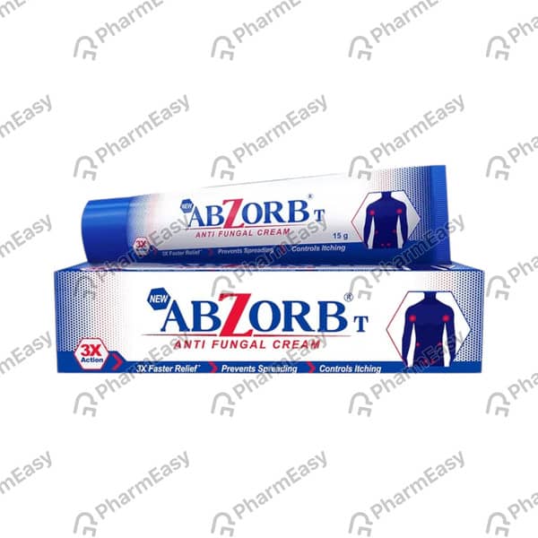 Abzorb 1% Tube Of 15Gm Cream