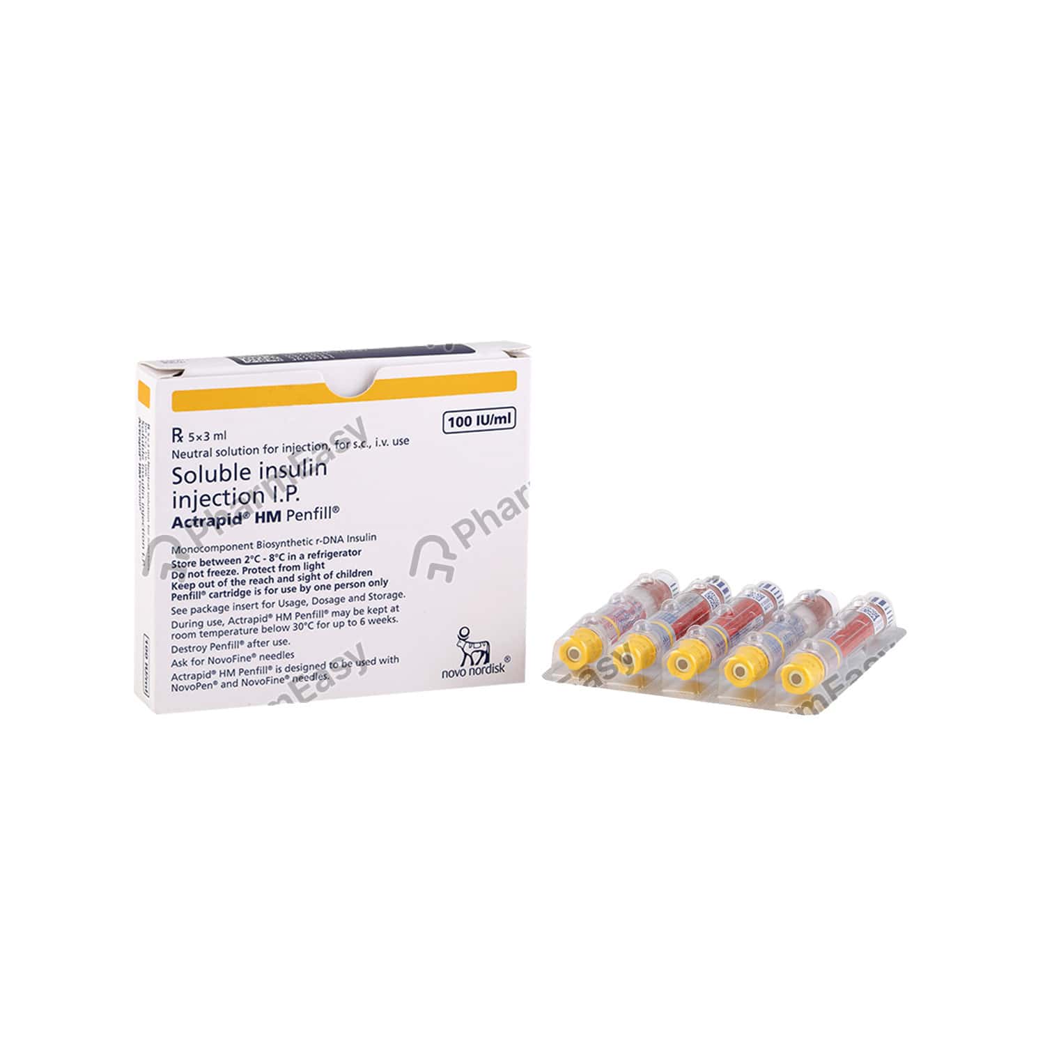 Actrapid Hm Penfill Injection 3ml Uses, Side Effects, Dosage