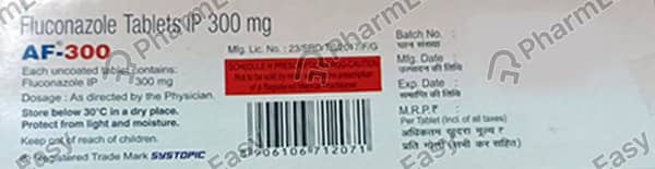 Af 300mg Strip Of 5 Tablets