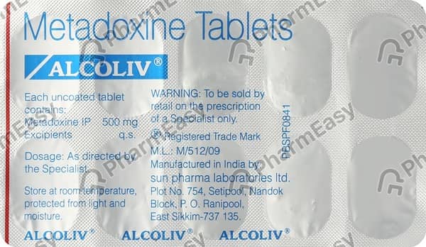 Alcoliv 500Mg Tablet