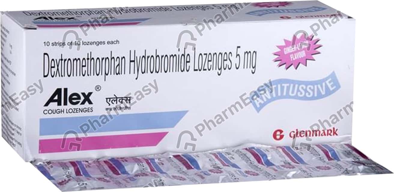 Alex 5 MG Lozenge (10) Uses, Side Effects, Price & Dosage PharmEasy