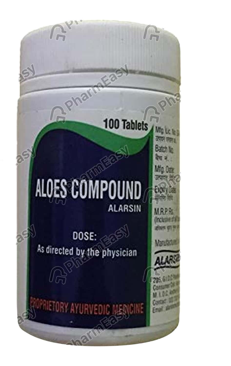 Buy Aloes Compound Tablet (100) Online at Flat 15% OFF | PharmEasy