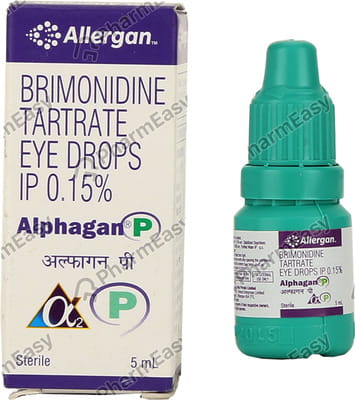 Alphagan P Bottle Of 5ml Eye Drops