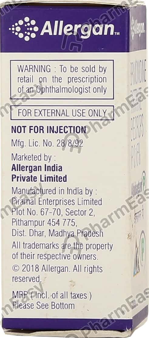 Alphagan P 0.15 %W/V Eye Drop (5): Uses, Side Effects, Price & Dosage ...