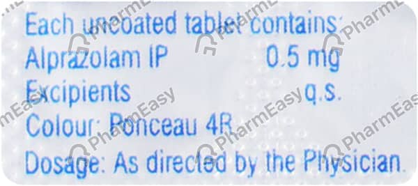 Alzolam 0.5mg Tablet