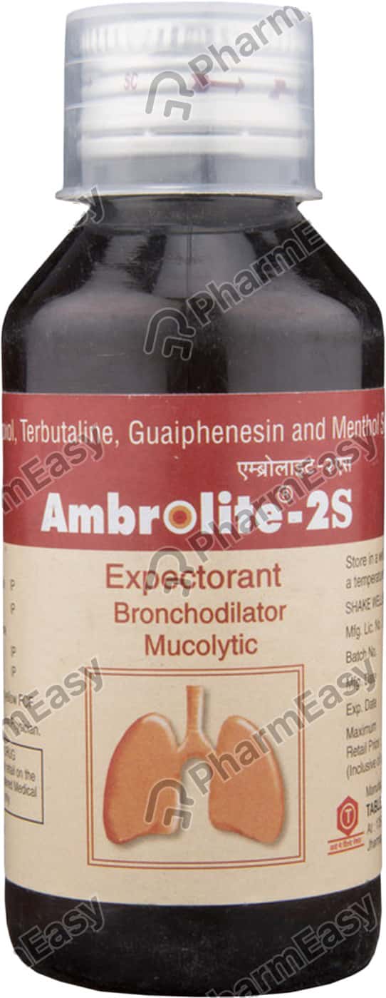 Buy Ambrolite 2s Bottle Of 100ml Syrup Online at Flat 15 OFF PharmEasy