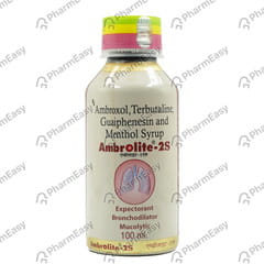AMBROLITE 2S BOTTLE OF 100ML SYRUP