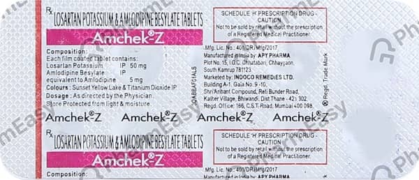 Amchek Z Strip Of 10 Tablets