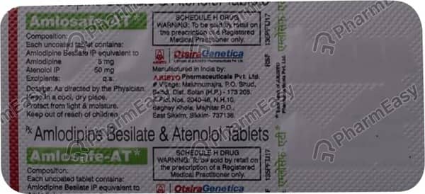 Amlosafe At Strip Of 10 Tablets