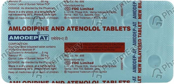 Amodep At Strip Of 14 Tablets