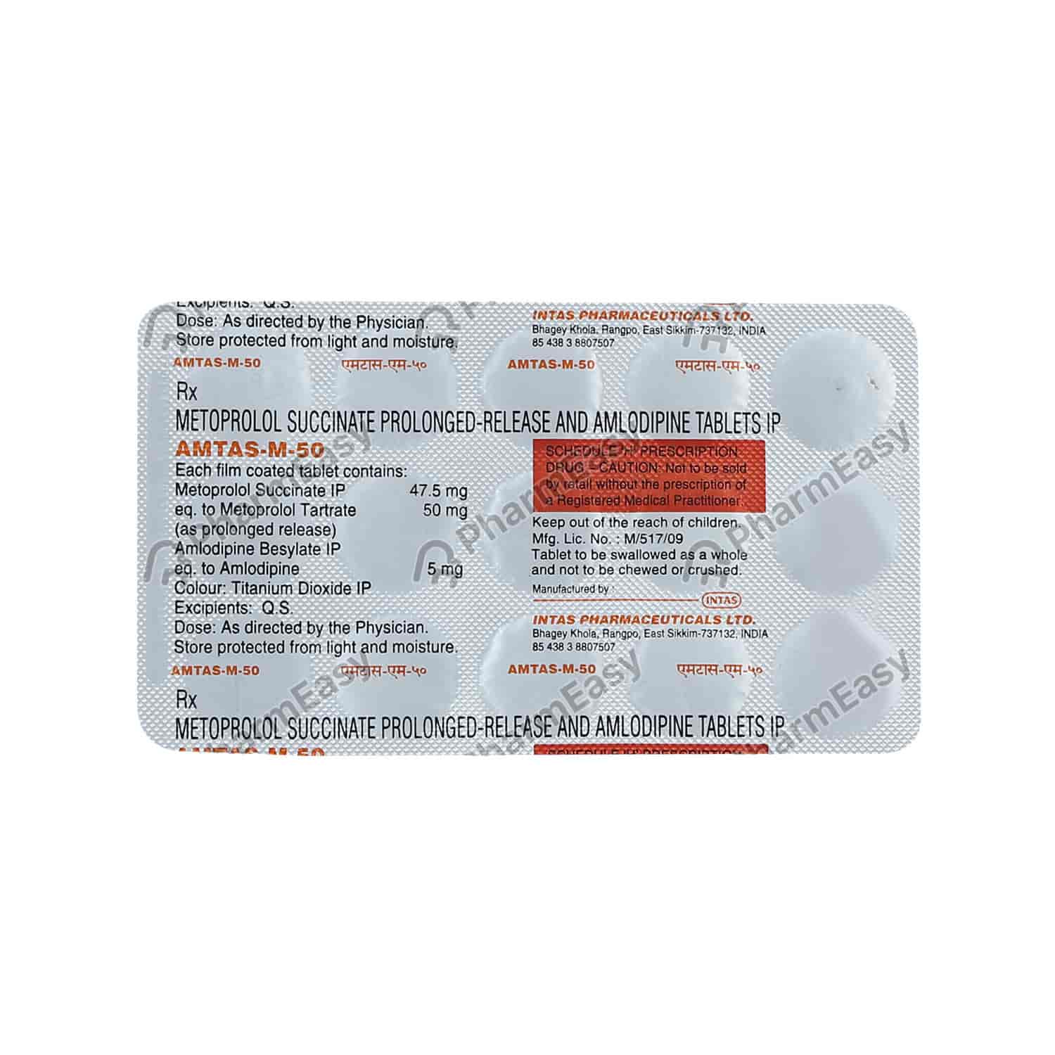 Buy Amtas M 50mg Strip Of 15 Tablets Online At Flat 18 OFF PharmEasy buy-amtas-m-50mg-strip-of-15-tablets-online-at-flat-18-off-pharmeasy