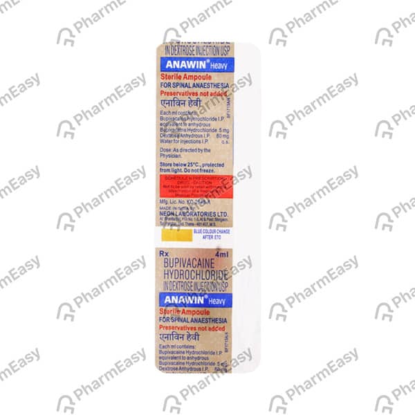 Anawin Heavy Ampoule Of 4Ml Injection