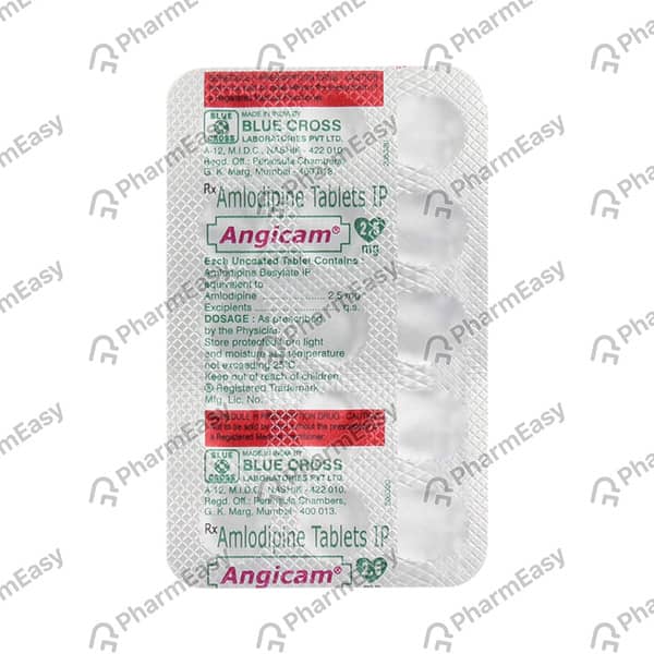 Angicam 2.5Mg Strip Of 10 Tablets