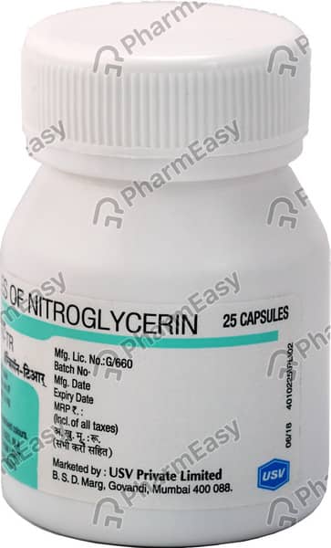 Angispan Tr 2.5mg Bottle Of 25 Capsules