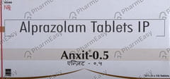 ANXIT 0.5MG STRIP OF 15 TABLETS