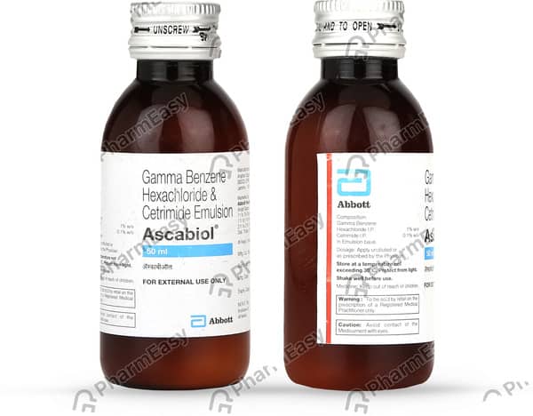 Ascabiol Bottle Of 50ml Emulsion