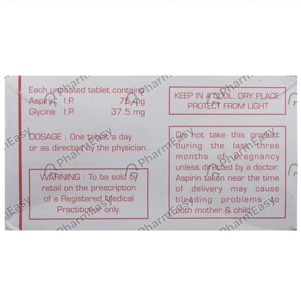 Aspisol 75mg Strip Of 10 Tablets