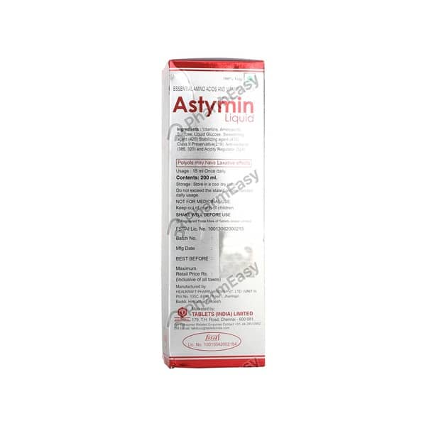 Astymin Bottle Of 200Ml Liquid