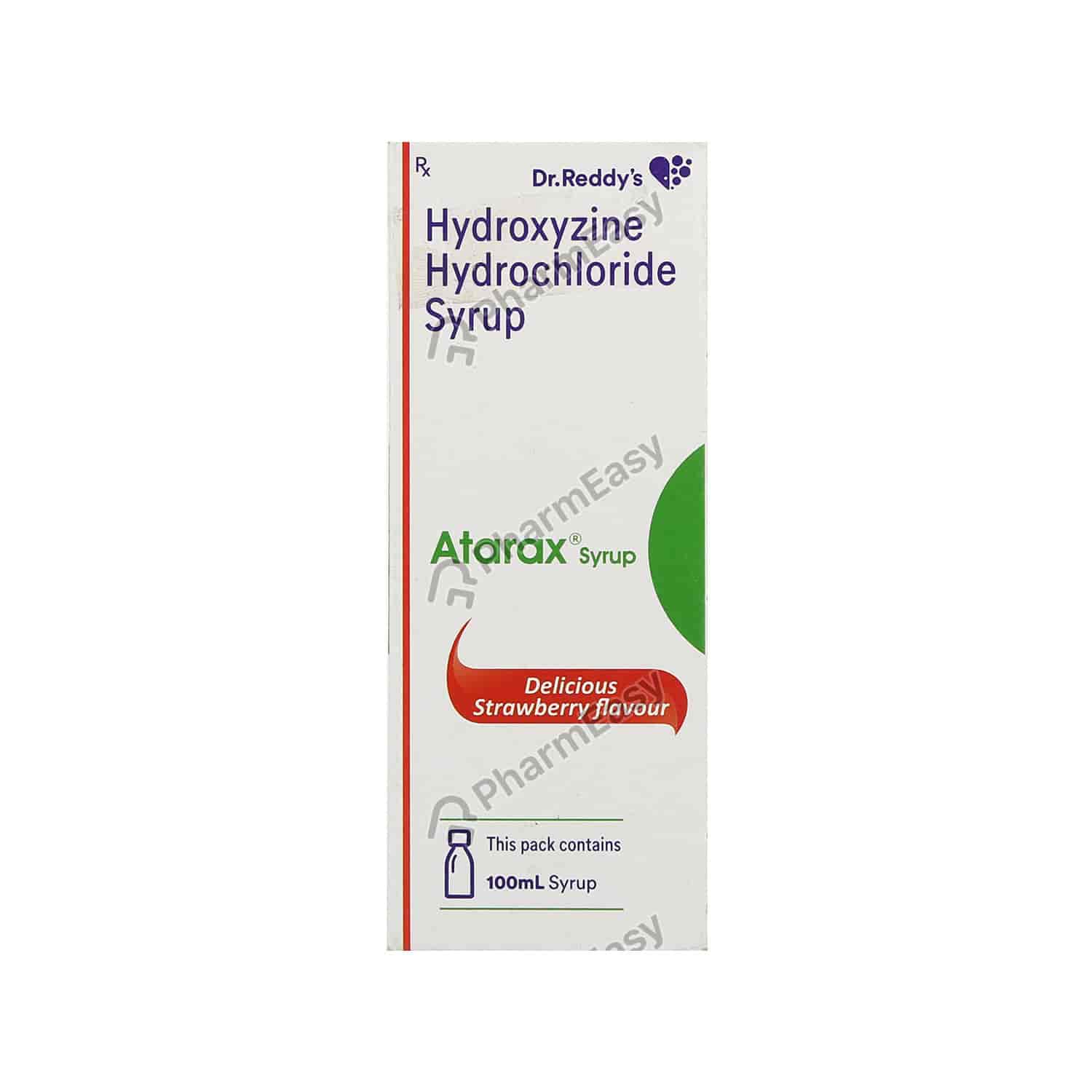 Atarax Syp - Uses, Side Effects, Dosage, Composition & Price | PharmEasy