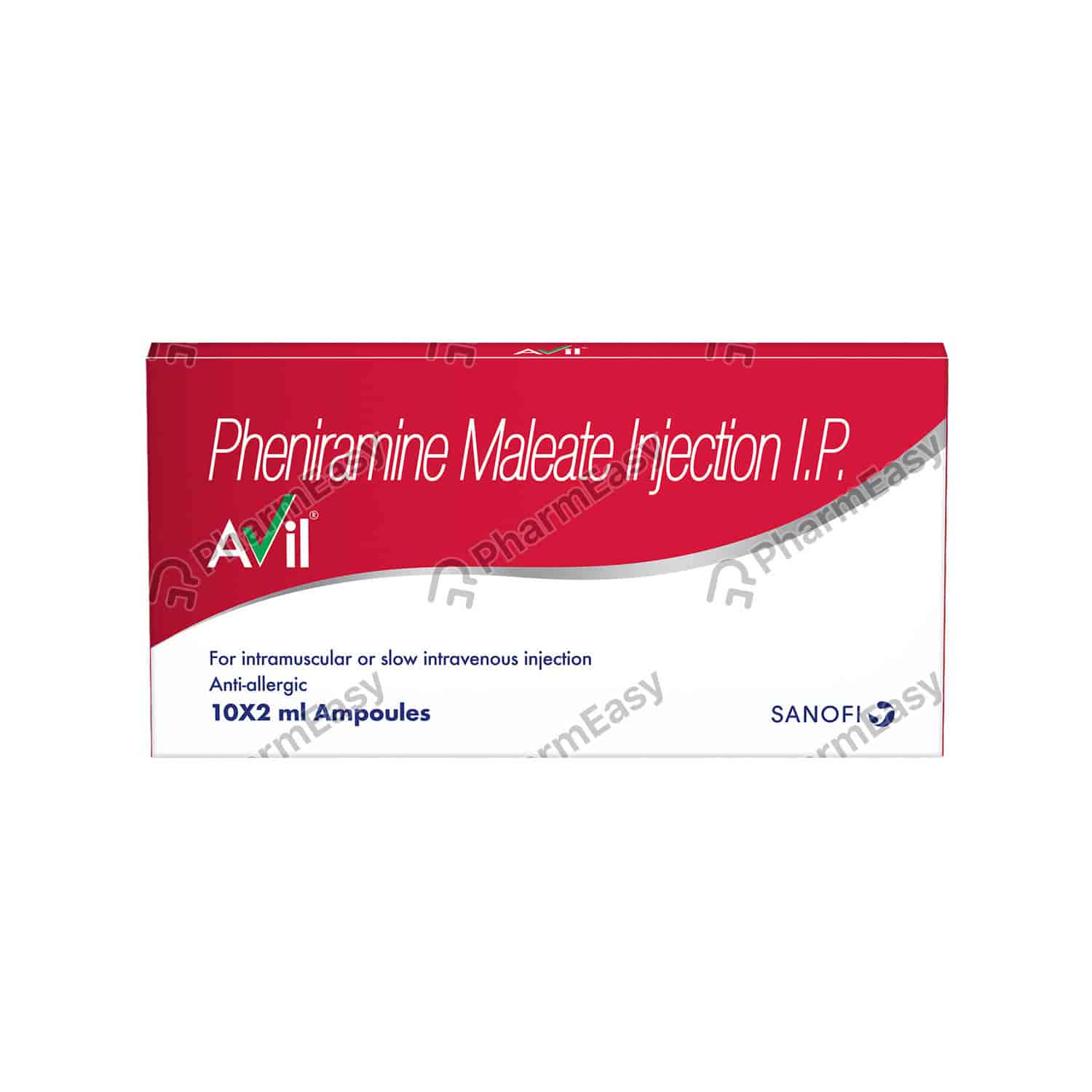 Buy Avil 22.75mg/Ml Injection 2ml Online at Flat 18 OFF* PharmEasy