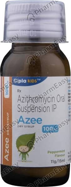 Azee 100mg Dry Syrup | Peppermint Flavour