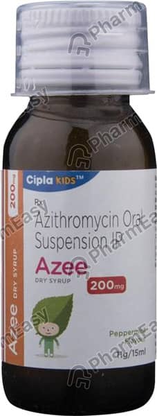 Azee 200mg Dry Syrup | Peppermint Flavour
