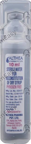 Azee 200mg Dry Syrup | Peppermint Flavour