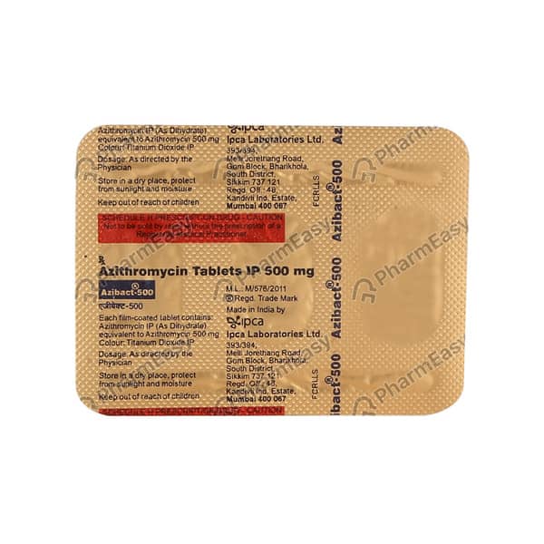 Azibact 500mg Tablet