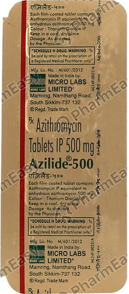 Azilide 500mg Tablet