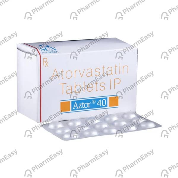Aztor 40mg Strip Of 10 Tablets