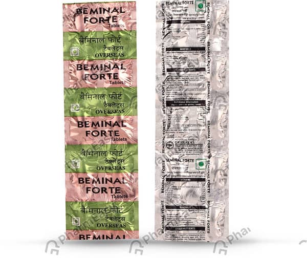 Beminal Forte Strip Of 10 Tablets