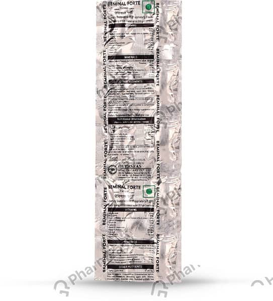 Beminal Forte Strip Of 10 Tablets