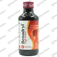 BENADRYL COUGH FORMULA BOTTLE OF 150ML SYRUP