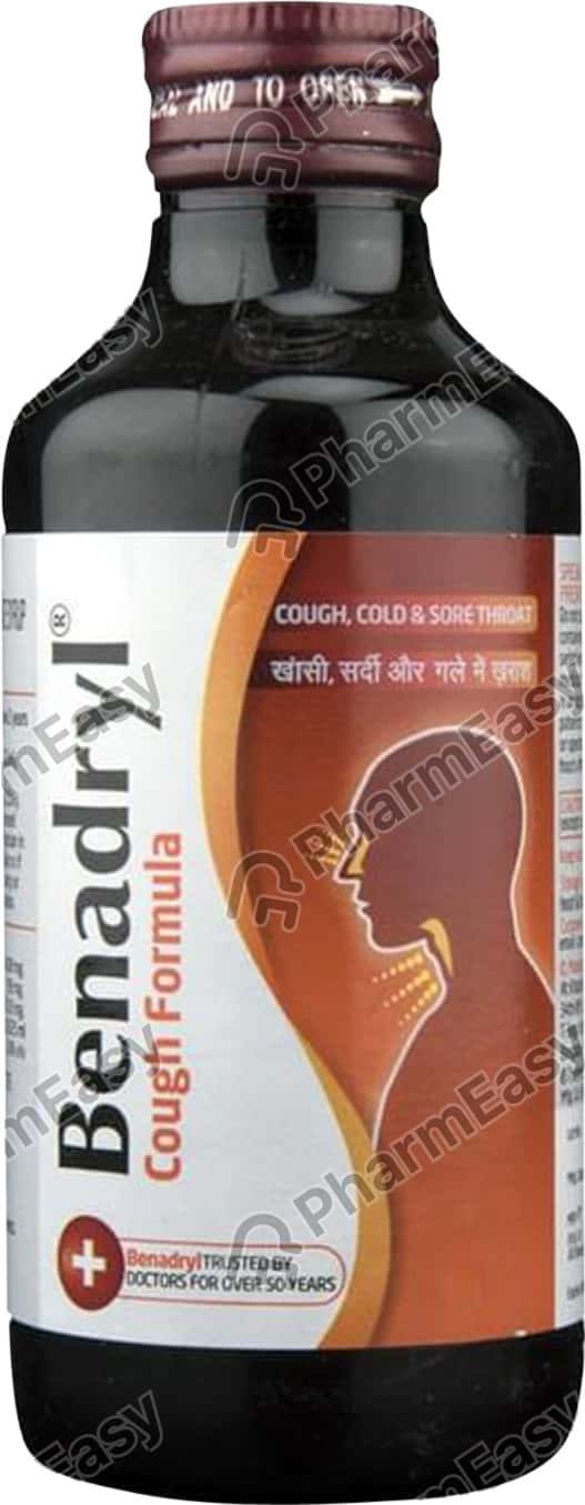 Benadryl Cough Formula Bottle Of 450ml Syrup