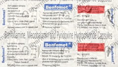 BENFOMET STRIP OF 10 CAPSULES