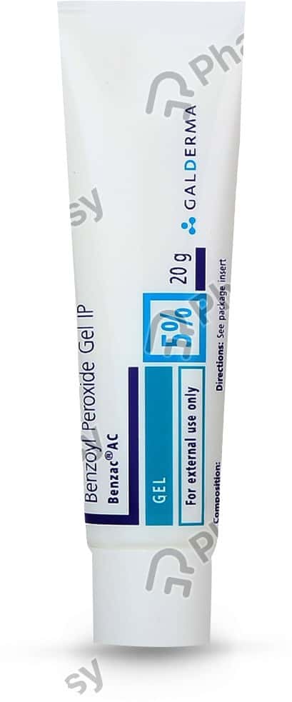 Benzac Ac 5% Tube Of 20gm Gel