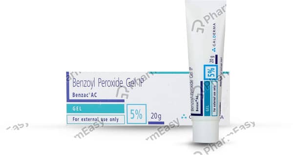 Benzac Ac 5% Tube Of 20Gm Gel