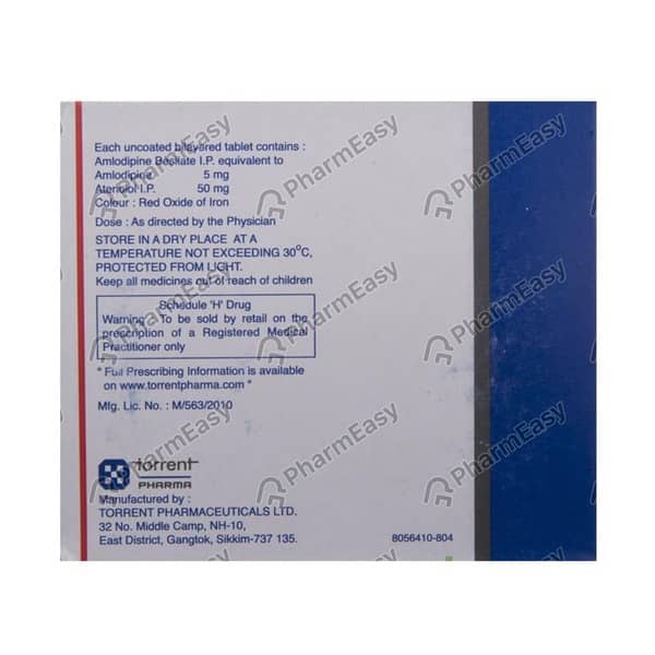 Betacard Am 5/50Mg Strip Of 10 Tablets
