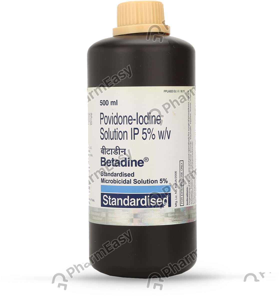 Betadine 5% Bottle Of 500ml Solution