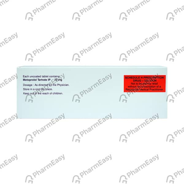 Betaloc 25mg Strip Of 10 Tablets