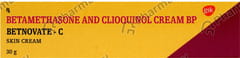 BETNOVATE C TUBE OF 30GM CREAM