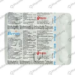 BEVON STRIP OF 15 SOFTGEL CAPSULES