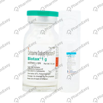 Biotax 1gm Dry Vial Of 1 Powder For Injection