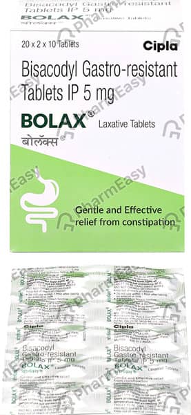Bolax 5Mg Strip Of 10 Tablets