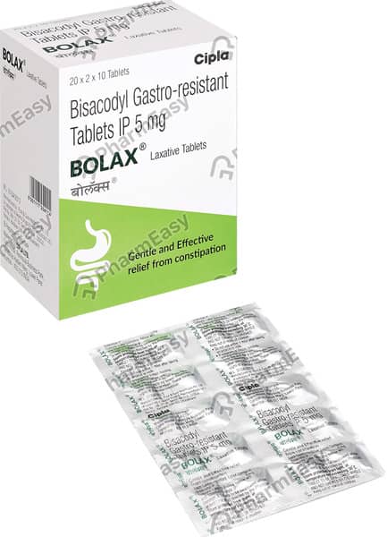 Bolax 5Mg Strip Of 10 Tablets